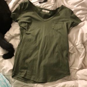 Green t shirt